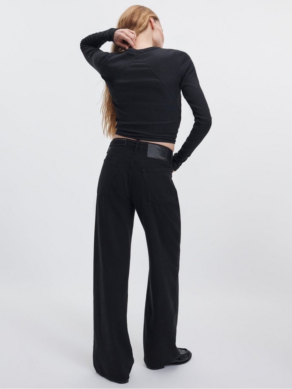NWT rag & bone Logan Wide-Leg Jean - Picture 2 of 6